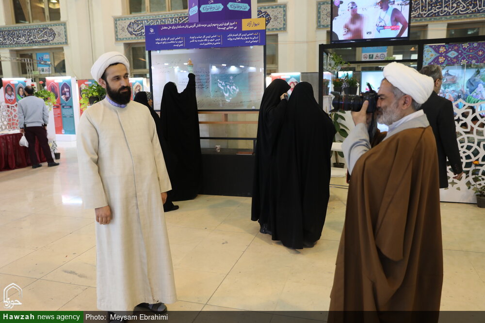 فعالیت های ستاد راهبری احیای احکام دین حوزه‌های علمیه در نمایشگاه قرآن
